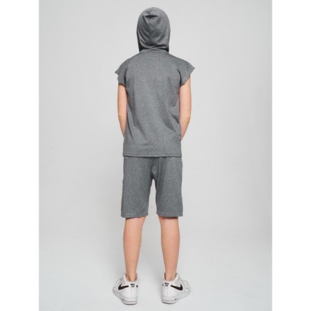 Sports suit for a boy, height 170 cm, light gray color-2