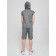Sports suit for a boy, height 170 cm, light gray color