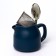 Elrington teapot “Felicit, matte”, 500 ml, indigo color