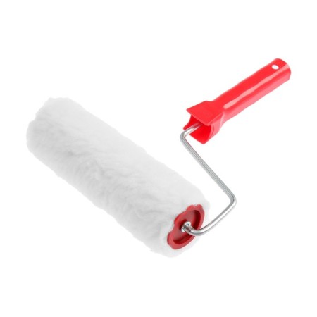 Lom roller, artificial fur, 200 mm, handle d = 6 mm, d = 50 mm, pile 20 mm