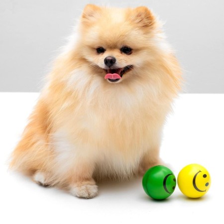 Sephron Ball "Smiley", 6.3 cm, mix of flowers-2