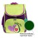 School Standard School, 34 x 25 x 13 cm, calligrata m "avocado", purple