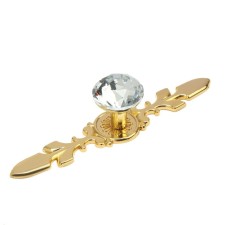 Handle button cappio, d = 20, l = 120 mm, color gold