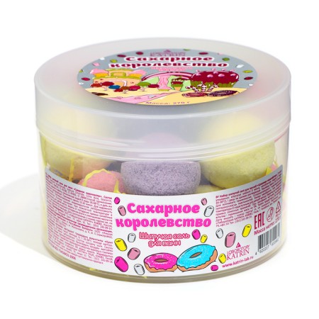 A set of bombs for the bathtubs Laboratory Katrin sugar kingdom, 270 g