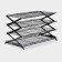 Ground for glazing and cooling confectionery, 4 tiers, 43.5 × 25.5 × 8 cm, black color black