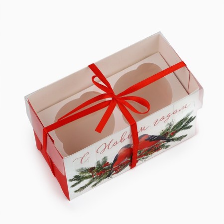 Box box "Bullfinch", 16 x 8 x 10 cm, New Year-2