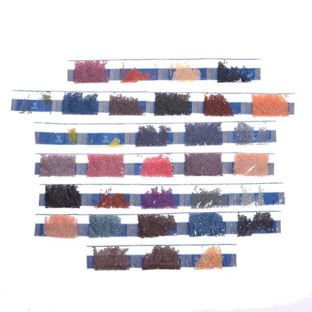 Diamond mosaic with full filling on the canvas "Venice", 40 x 50 cm-3