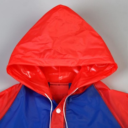 Children's raincoat, size m, 100-110 cm, spider-person-4