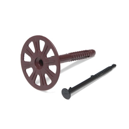 Dubel "Rice tox" DIM, for thermal insulation, with a plastic nail, 10x100 mm, 250 pcs