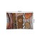 Decorative panel with photo printing "African abstraction", horizontal, size 100x150 cm