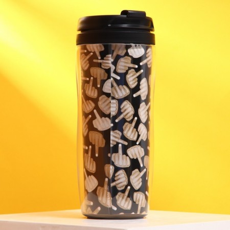 The thermostat with the insert “I go through life with high raised”, 350 ml-1