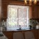Curtain to the kitchen without curtain tape, 200x165 cm, white color, 100% polyester