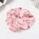 Hair gum "Orbit" leaflets style, 13 cm, pink