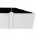 Rule of the trapezoidal tundra, 1 m, aluminum, 1 stiffener edge