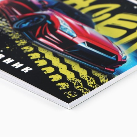 School diary 1-11 grade, in a soft cover, 40 l on September 1: Red Car-1