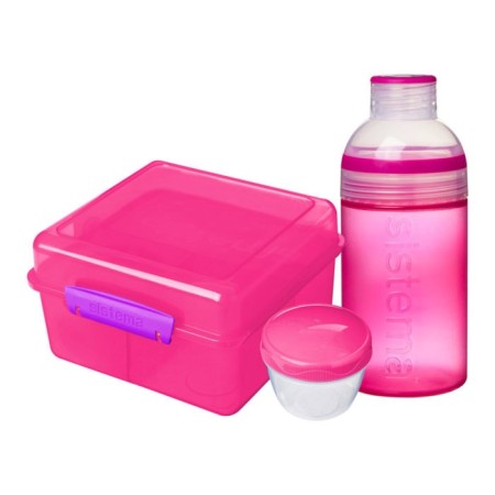 SISTEMA Set: Lankbox 2 L, bottle, 480 ml