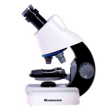 Children's microscope "Young scientist" The frequency of x100, x400, x1200, backlight, white color-2