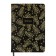 The diary is low, A5, 136 sheets, leatherette, Devente. Tropicana, solid cover, foil embossing, perforation, liesse, block 70%, black