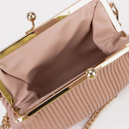 Farmar bag bag, long chain, pink color-2