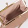 Farmar bag bag, long chain, pink color