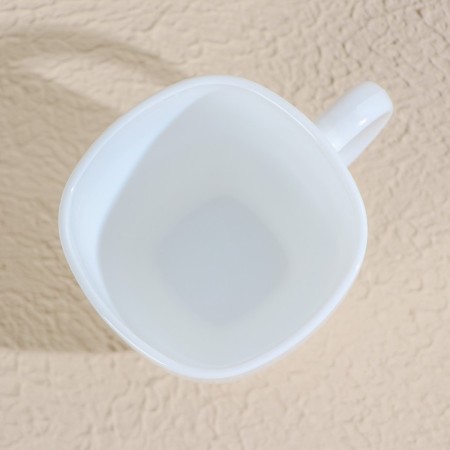Tea Service Luminarc Carine, 220 ml, glass ceramic, 6 people, white color-3