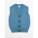Vest for girl Knit Mild, height 128 cm, blue color