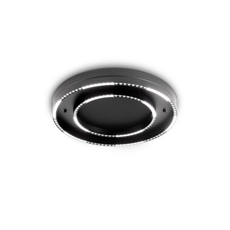 LED ceiling LED AMBRELLA LIGHT, LINETECH, FL5822, LED, 55 W, 4400LUM, 3000-6400K, black color black