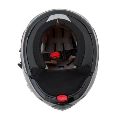 Snowmobile helmet Zox Condor, glass with electric heating, gloss, size XL, black-8