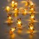 Garland “thread” 2 m dews with nozzles “deer”, IP20, silver thread, 20 LED, glow warm white, 2 modes, AAX2