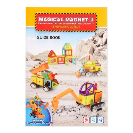 Magnetic designer "Magic Magnet", 75 parts-4