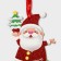 Decorative decoration (suspension) "Santa Claus and Christmas tree" 19x13 cm