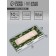 Folding box for 10 sweets "February 23", 9.8 x 22 x 3.5 cm. Confectionery packaging