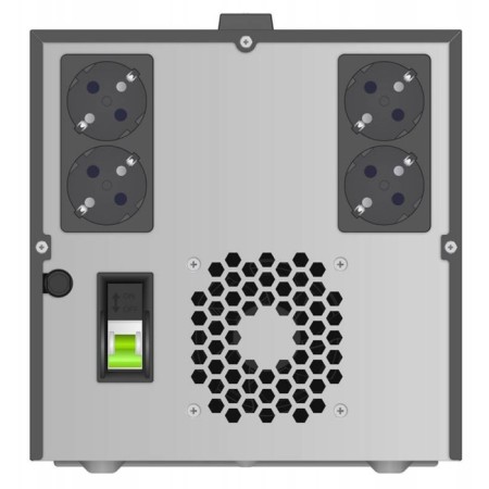 IPPON AVR-3000 voltage stabilizer, 3000W, 3000VA, black-2