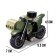 Designer Army "Motorcycle with a stroller", 25 parts