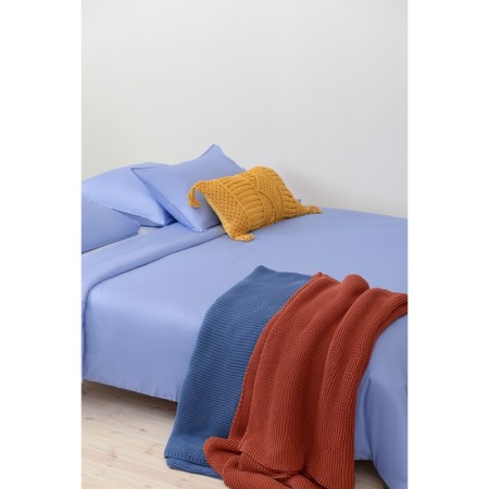 Set of pillowcases Essential, size 70x70 cm, 2 pcs, lilac color-2