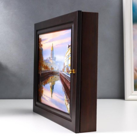 Key "Isaakievsky Cathedral" 26x31 cm Wenge-8