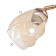 LUSTER "LOIS" 3x40W E27 gold 50x50x22cm