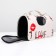 Bag - Animal Carriage "Love", size S, white, 37.5 x 17 x 22 cm