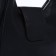 Load bag with zipper, external pocket, long belt, black color