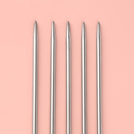 Knitting knitting needles, hosiery, d = 3.5 mm, 25 ± 1 cm, 5 pcs-1