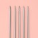 Knitting knitting needles, hosiery, d = 3.5 mm, 25 ± 1 cm, 5 pcs
