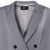 Jacket female double-breasted Mist Plus-Size, size 60, color gray-blue