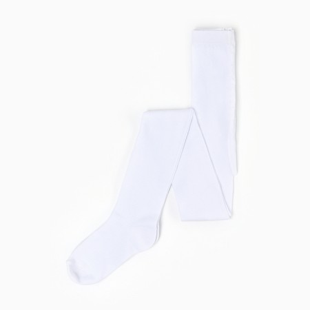 Pantyhose children, white color, height 128-134 cm