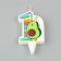 Candle in the Avocado cake, number 1, 6.5 cm