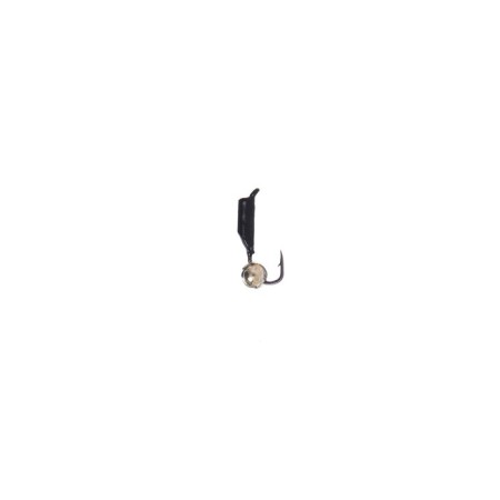 Mormyshka column black + ball silver, weight 0.3 g-1