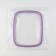 Schoolchinders for embroidery, flexible rectangle, 22 × 18 cm, purple color