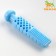 Dog toy "Tower", TPR, Massage, 14 x 2.8 cm, blue