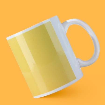 Ceramic mug "Be sled", 320 ml, white color-2