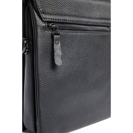 Bag Cross-Body Male, Eco-leather, De-Gosa Black, 22x7x26 cm-2