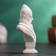 Bust "Tsar Ivan the Terrible" White, 4x2.5x6.5cm